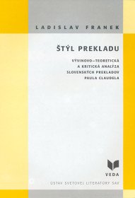 Štýl prekladu (vývinovo-teoretická a...