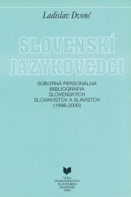 Slovenskí jazykovedci 3 (1996 - 2000)