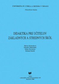 Didaktika pre učiteľov ZŠ a stredných šk