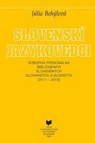 Slovenskí jazykovedci 6 (2011 - 2015)