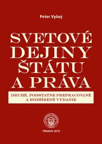 Svetové dejiny štátu a práva, druhé...